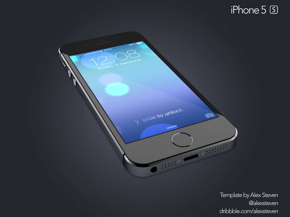 iPhone 5S PSD