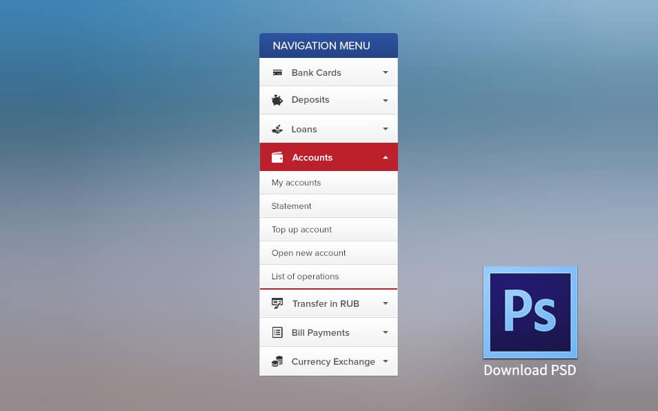 Accordion Menu Accordion Menu