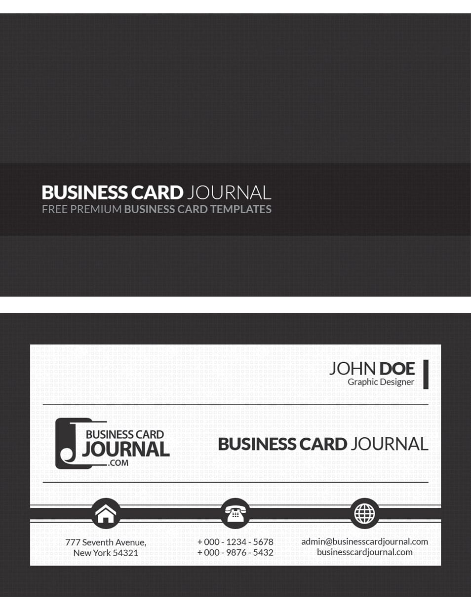 <strong>Business Cards</strong> - Custom <strong>Business Card</strong> Printing - Free ... Black business card template