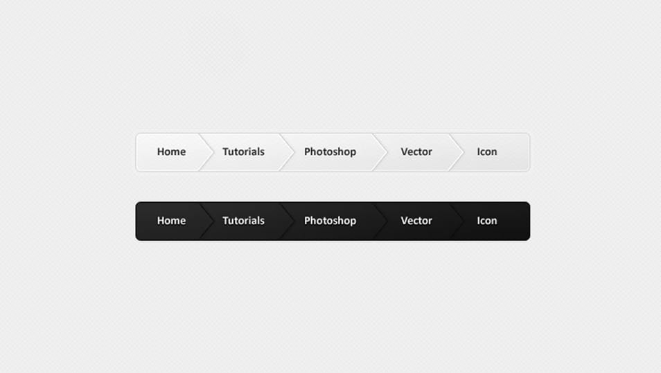 Breadcrumbs Navigation PSD Breadcrumbs Navigation PSD