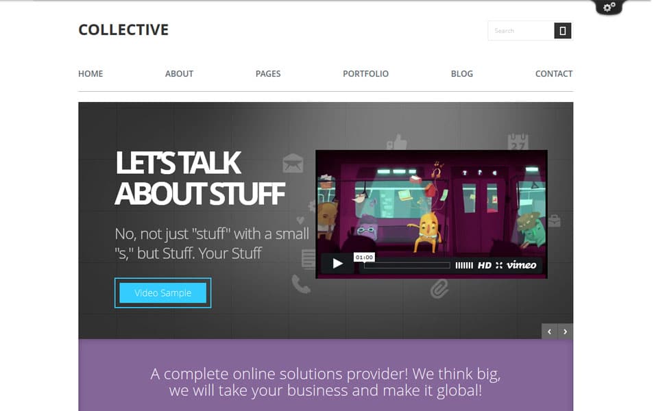Collective - Professional WordPress Theme
