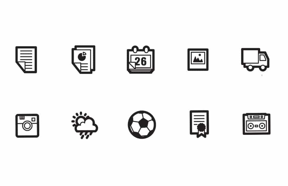 Free icons Free icons