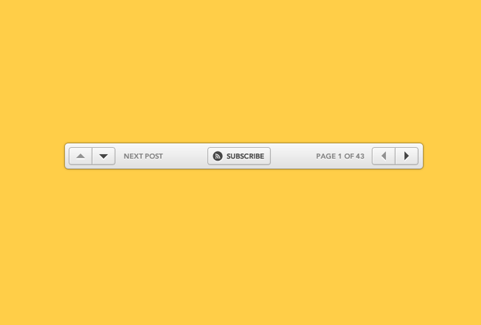 Navigation Bar PSD Navigation Bar PSD