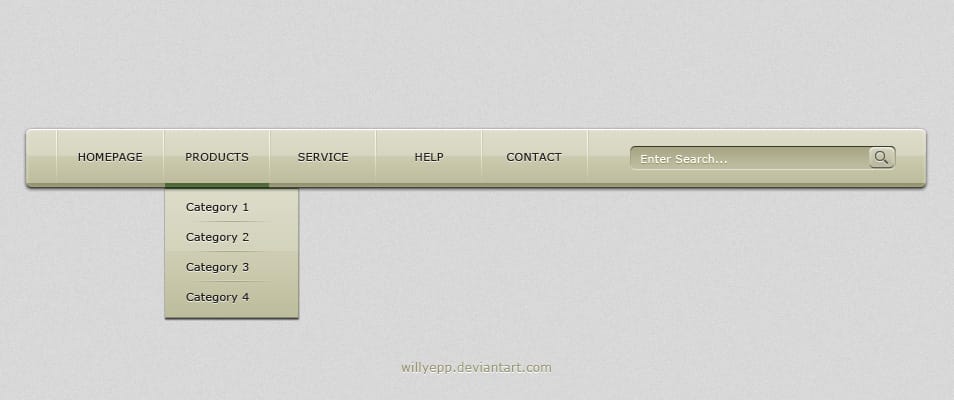 Navigation Free PSD Navigation Free PSD
