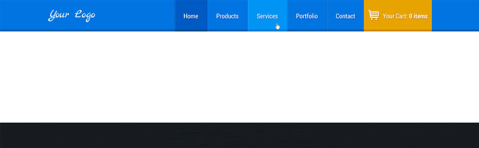 Navigation Main Menu PSD Navigation Main Menu PSD