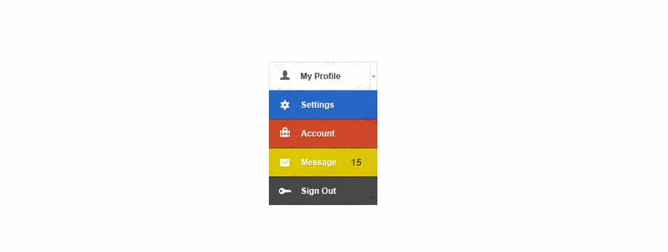 Navigation Menu Design PSD Navigation Menu Design PSD