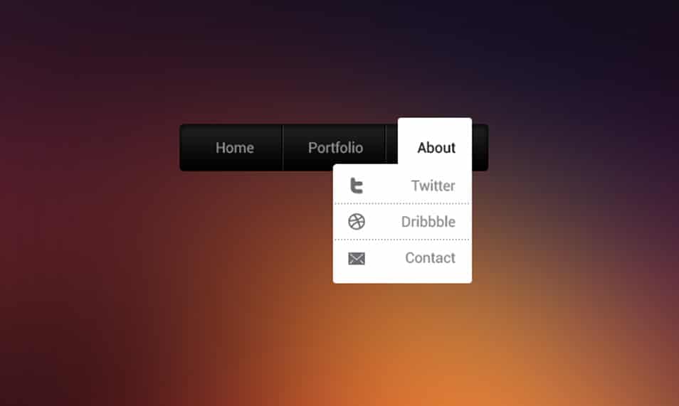 Web Menu Web Menu