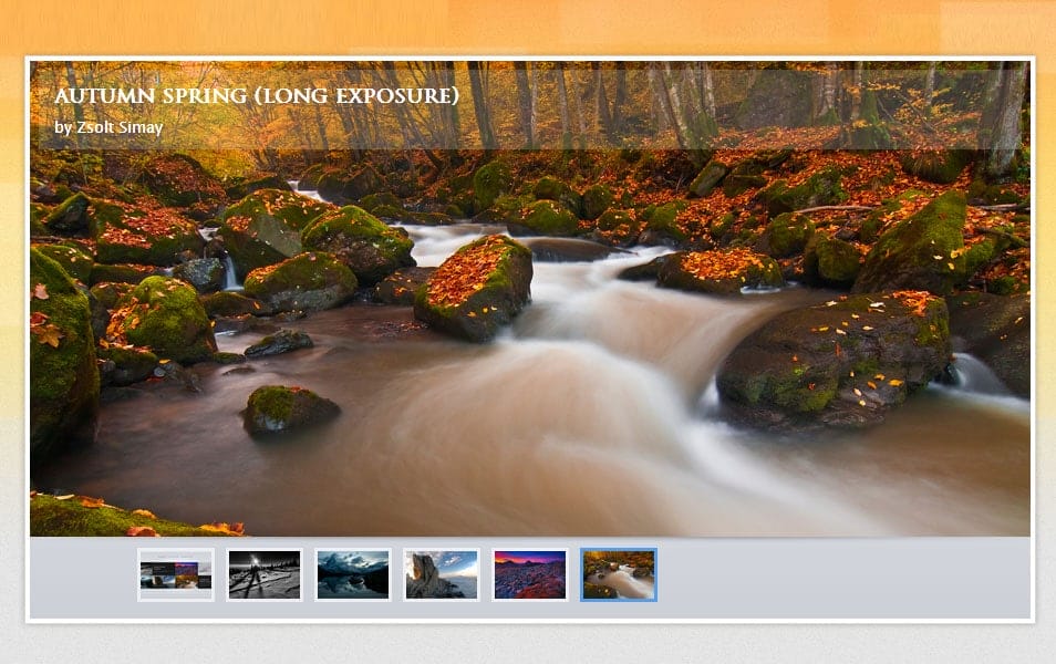 SliderWall – jQuery image slider