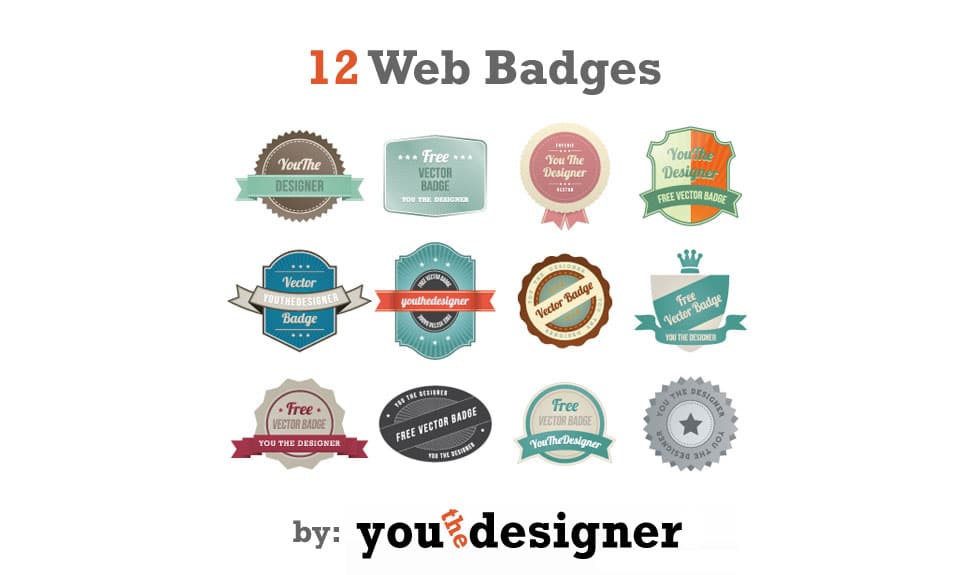 12 Web Badges 12 Web Badges