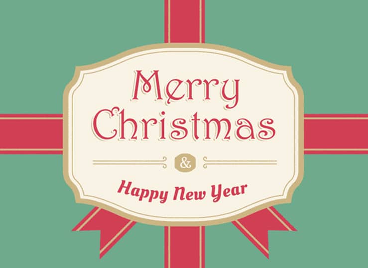5 Christmas And New Year Cards 5 Christmas And New Year Cards