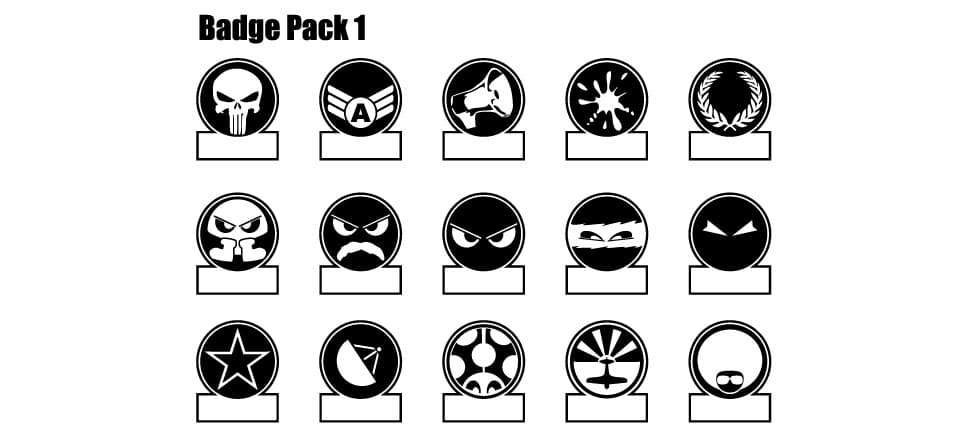 Badge Free Vector Pack Badge Free Vector Pack