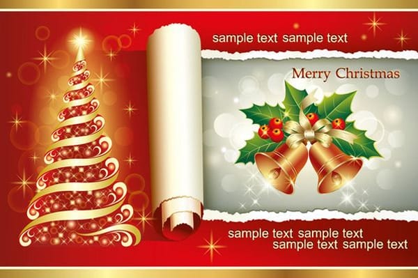Christmas 2013 greetings card vector Christmas 2013 greetings card vector