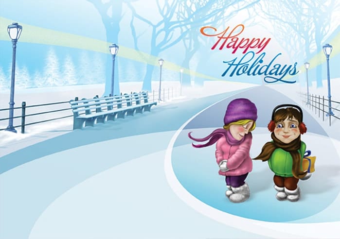 Christmas Holiday Card PSD Christmas Holiday Card PSD
