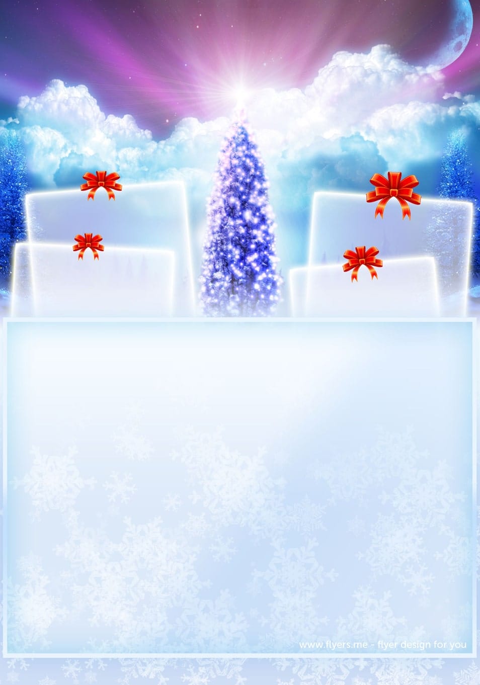 Christmas Invitation Card With PSD Christmas Invitation Card With PSD