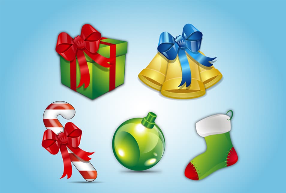 Christmas Vector Elements Christmas Vector Elements