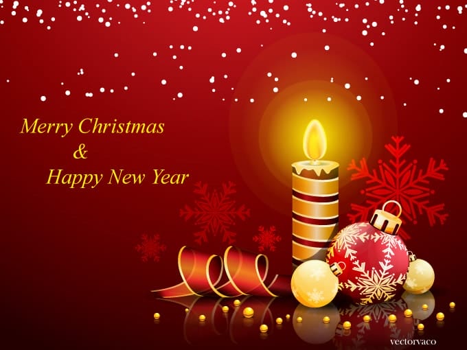 Christmas and New Year Greeting Card Christmas and New Year Greeting Card