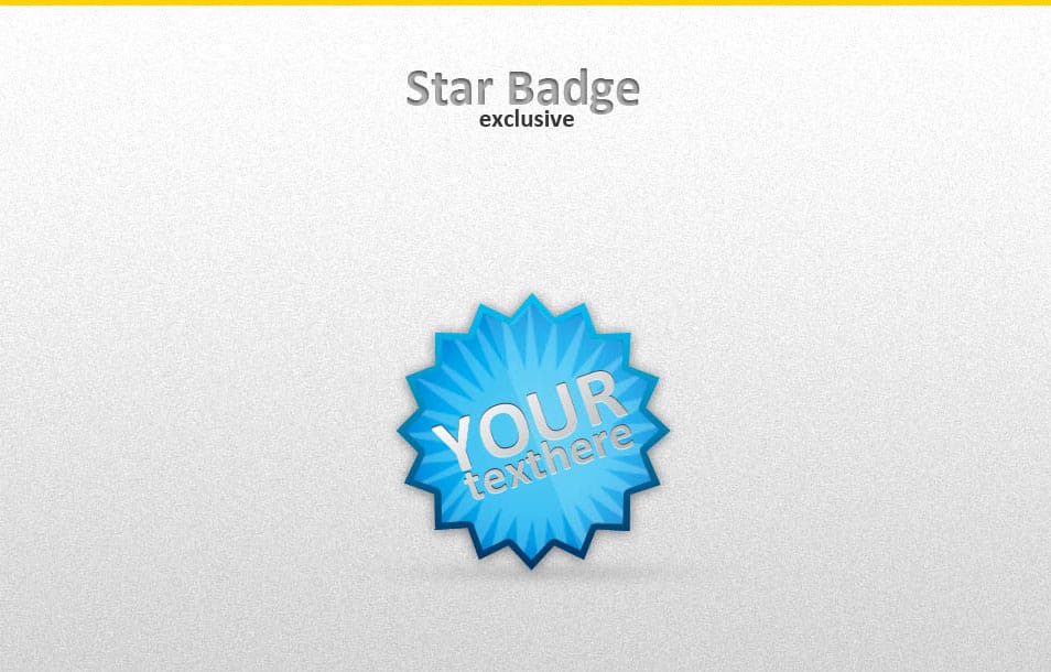 Exclusive star badge Exclusive star badge