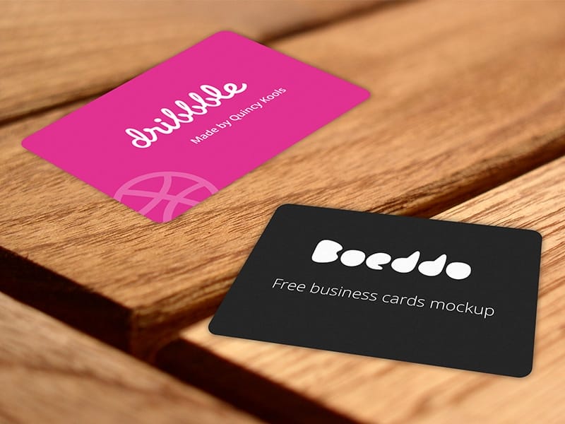 Free Business Cards Mockup Free Business Cards Mockup