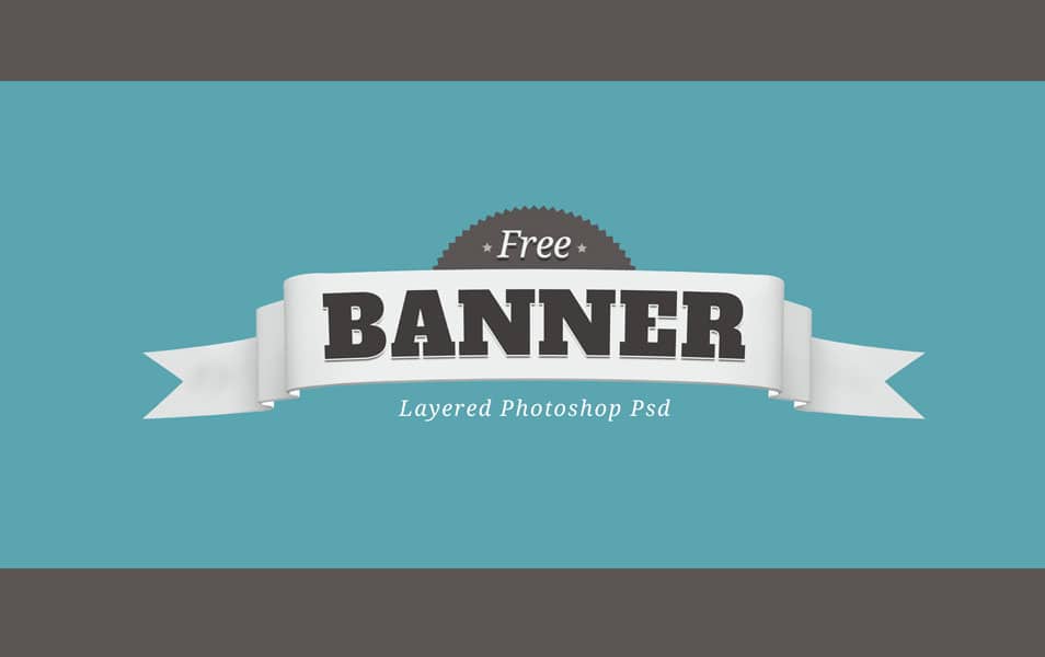 Free Layered PSD Banner-Badge Free Layered PSD Banner-Badge