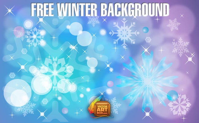 Free Vector Winter Background Free Vector Winter Background