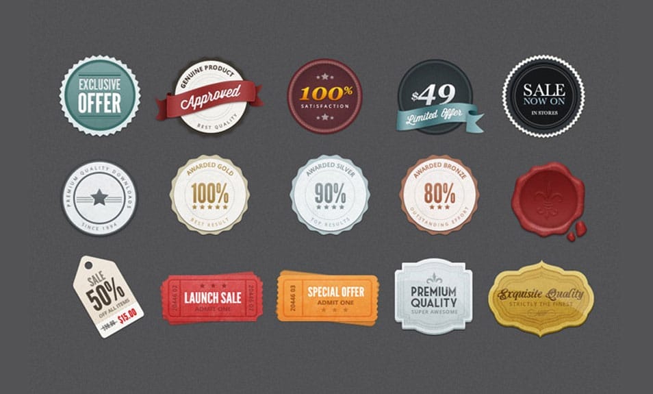 Free Web Badges & Elements Free Web Badges & Elements