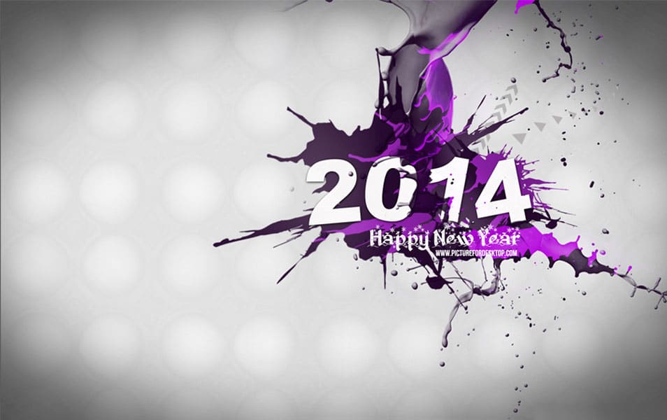 Happy New Year 2014 HD Wallpaper Happy New Year 2014 HD Wallpaper