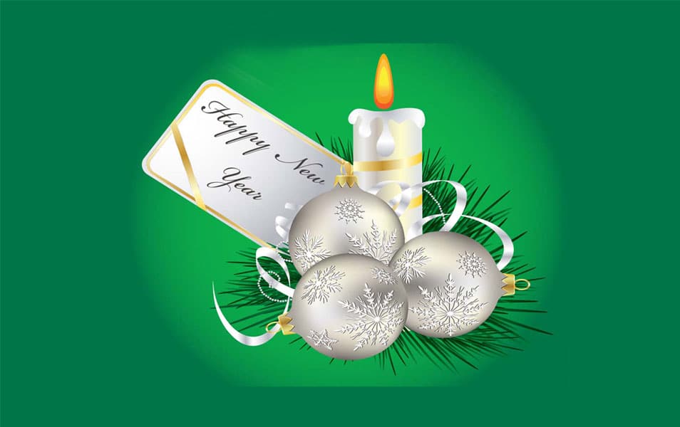 Happy New Year With Christmas 2014 wallpapers Happy New Year With Christmas 2014 wallpapers