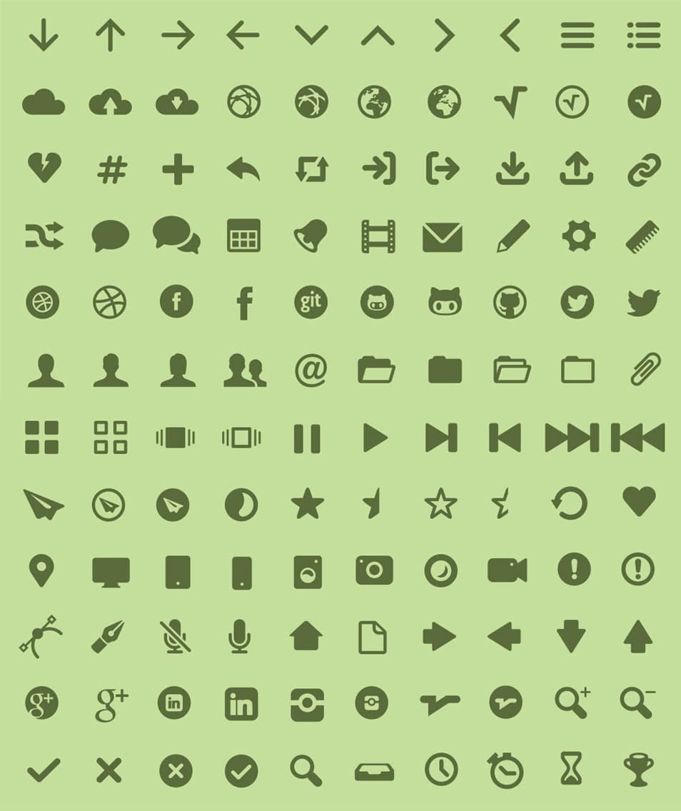 MFG Labs Icon Set (Web Font) MFG Labs Icon Set (Web Font)