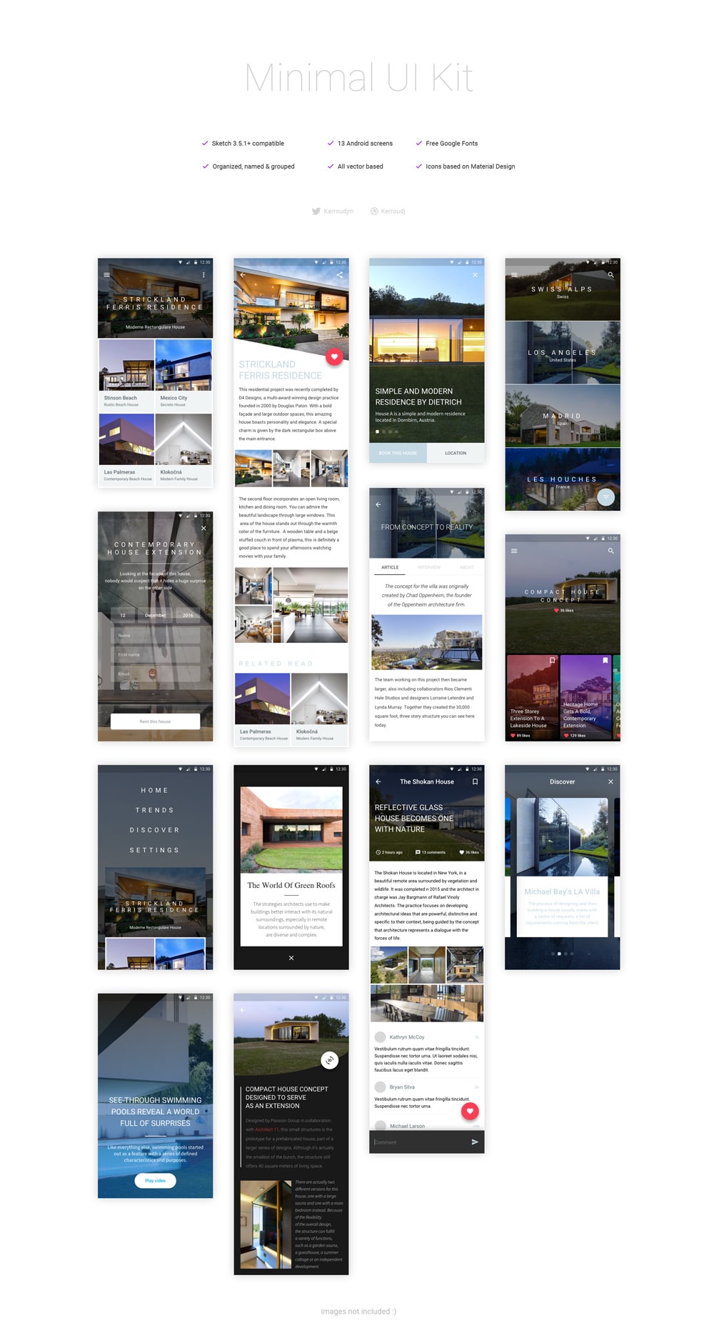 Minimal UI Kit