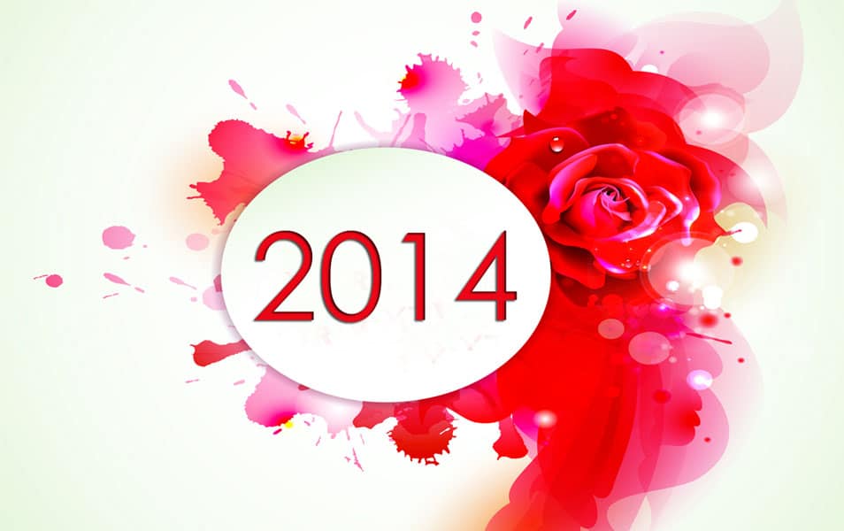 New year 2014 New year 2014