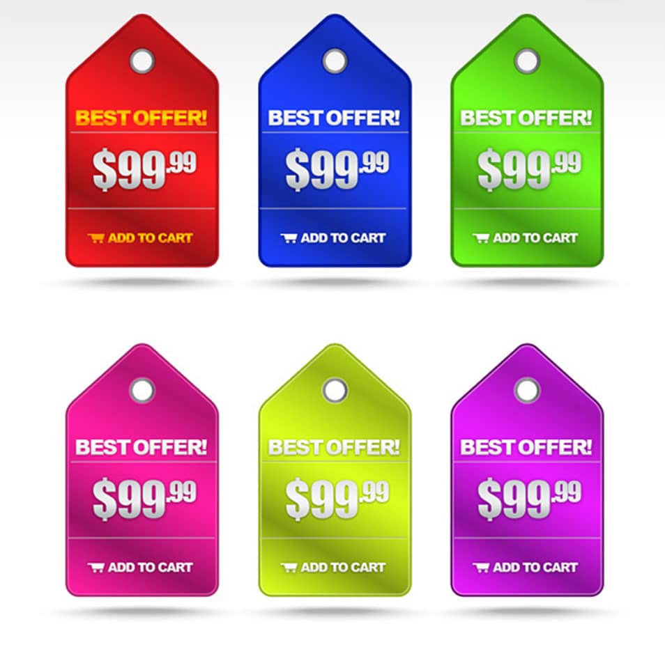Shiny Price Badge PSD Templates Shiny Price Badge PSD Templates