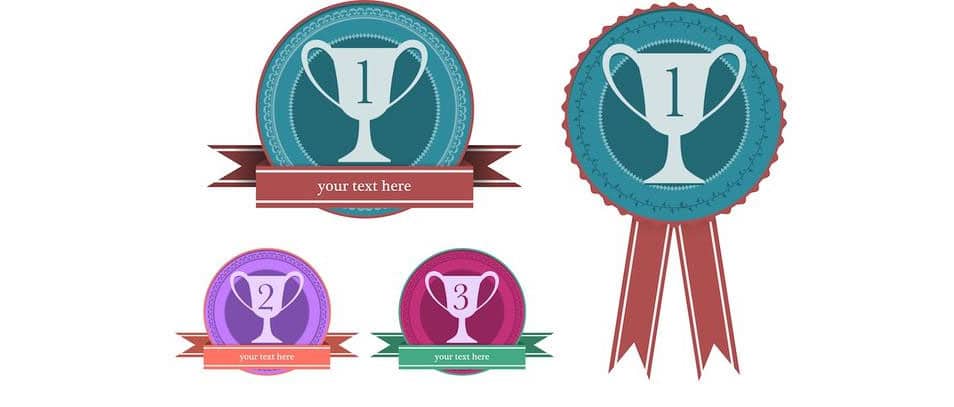 Winner Badge Vectors Winner Badge Vectors