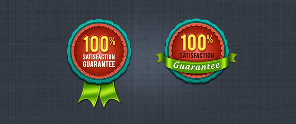 satisfaction guarantee badge satisfaction guarantee badge
