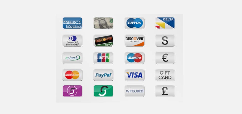 Free Payment Option Icons