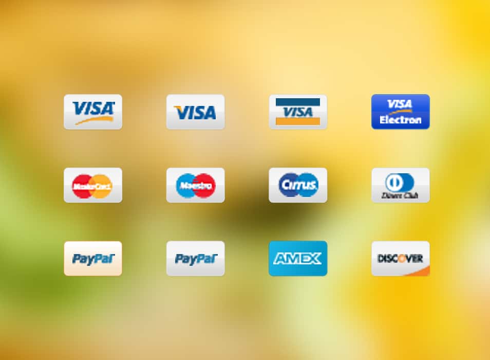 Payment method icons