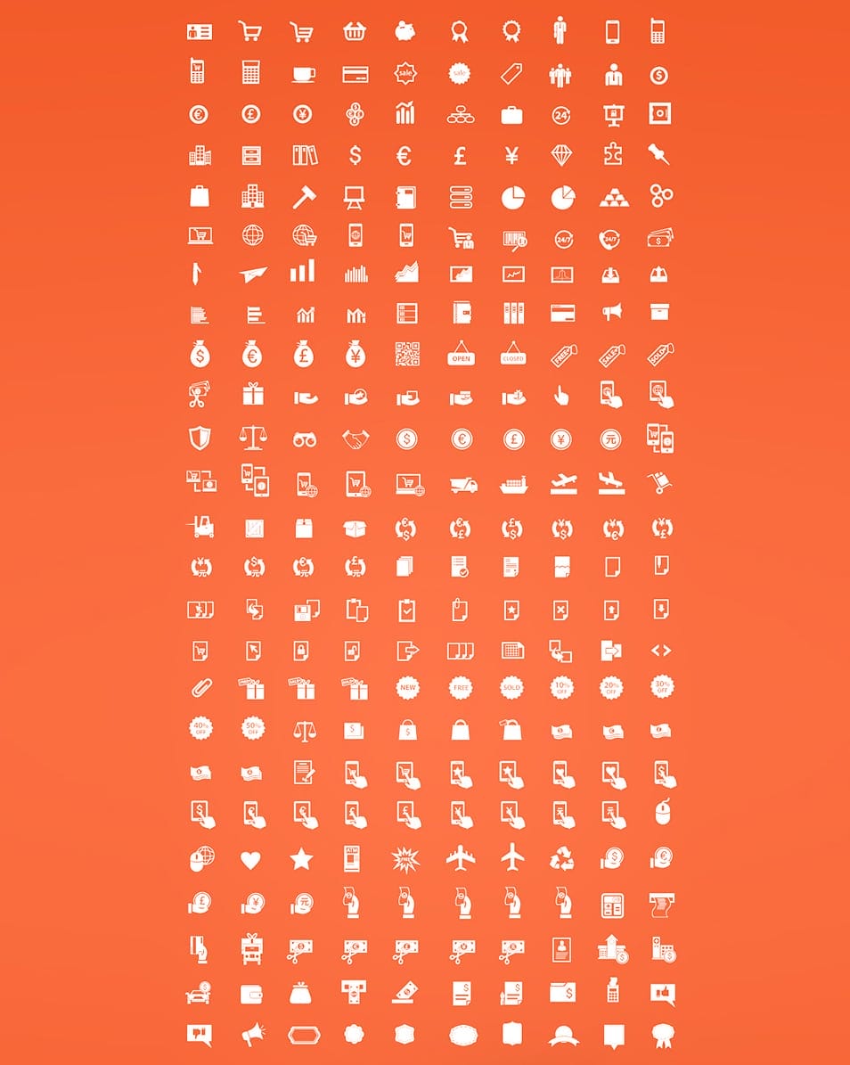 Free eCommerce Vector Icons Free eCommerce Vector Icons