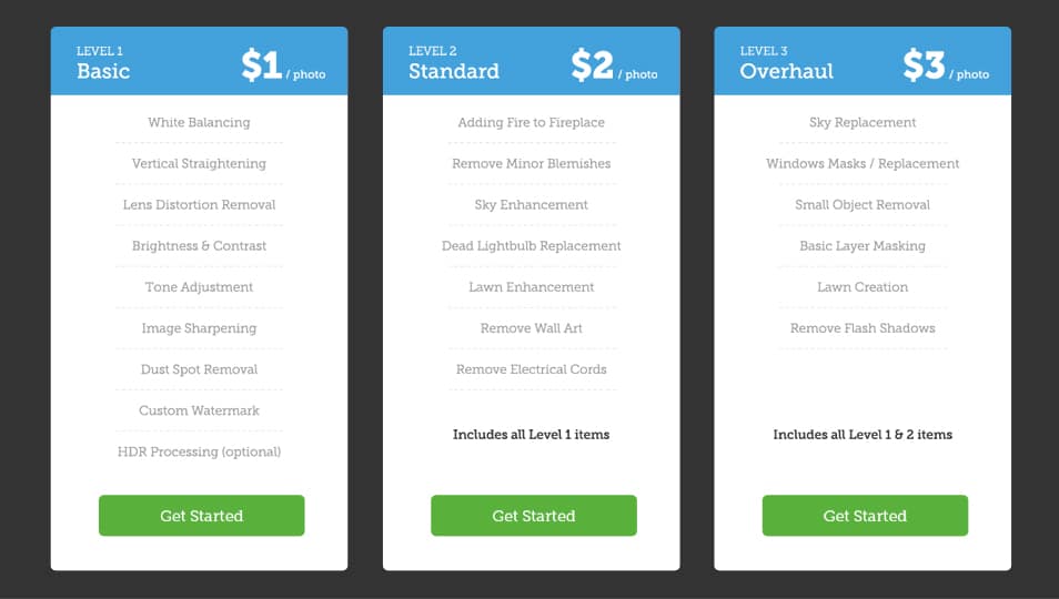 Price Table PSD Price Table PSD