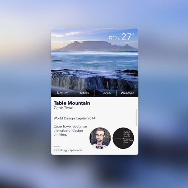 Cape-Town-Widget