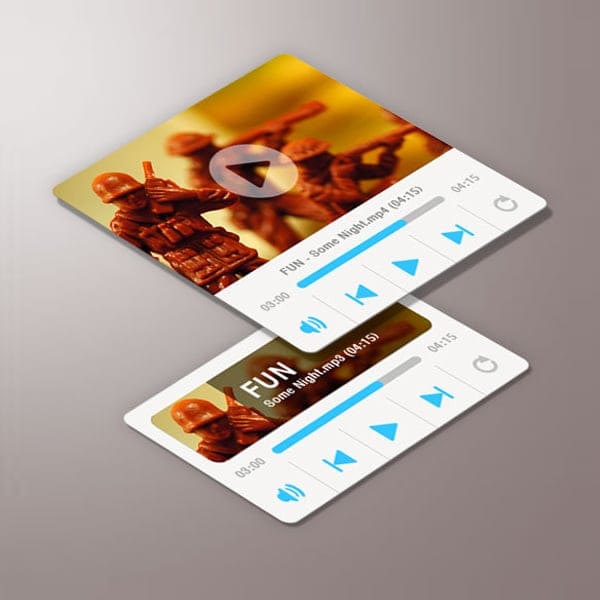 Media-Player-Widget