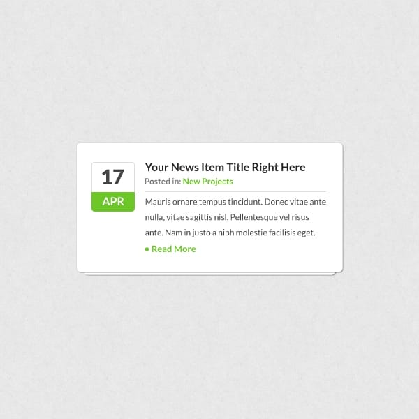 News Widget