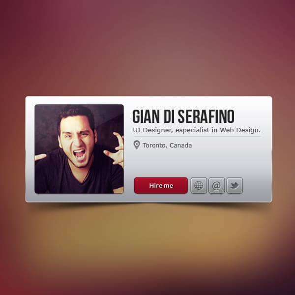 Profile-Widget