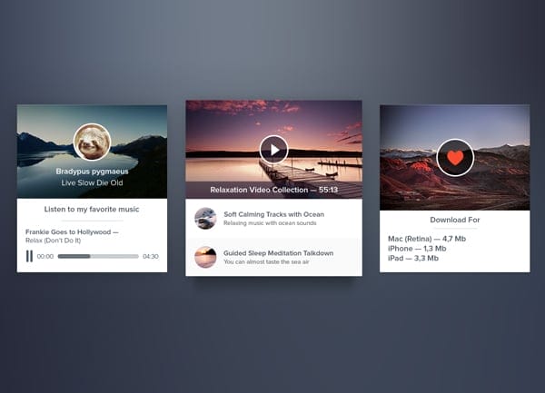 Relax Widgets