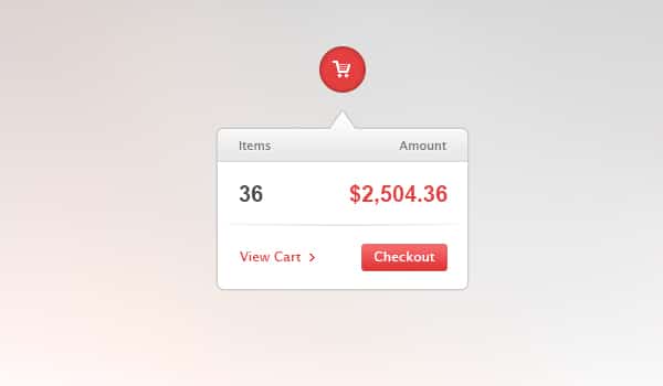 Shopping-Cart-Widget