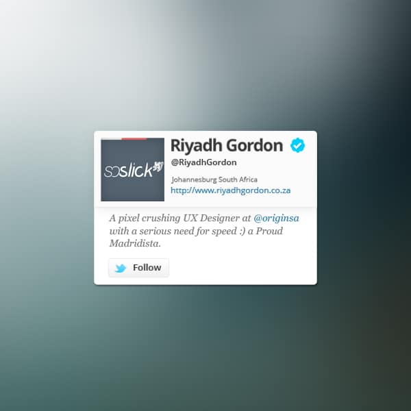 Twitter-Widget
