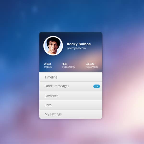 Twitter Widget