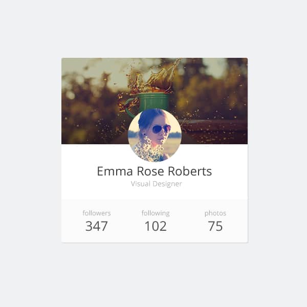 User-Widget