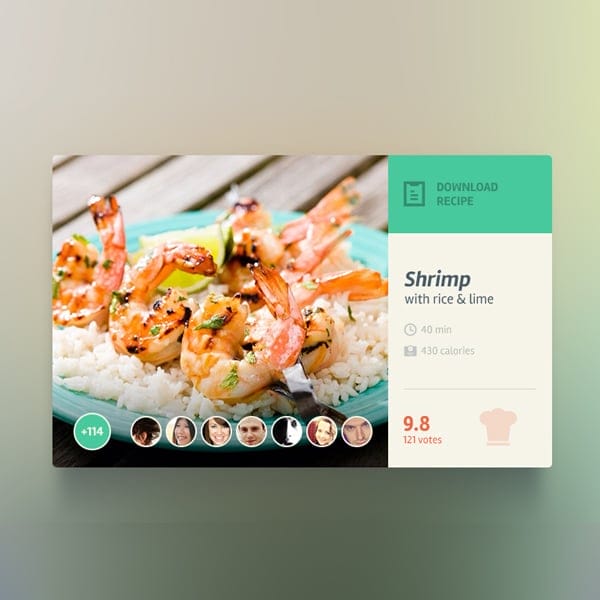 seafood-widget