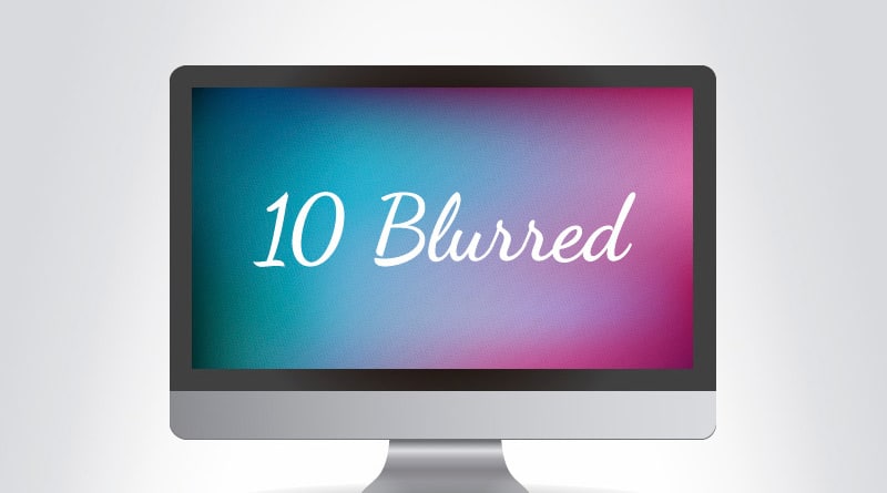 Blurred Dotted Abstract Backgrounds