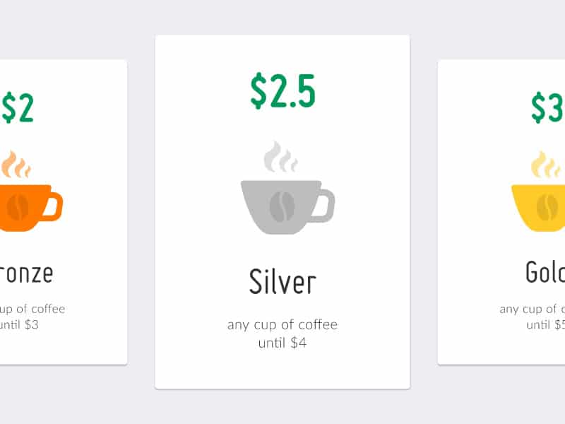 Coffee Plans Free UI PSD