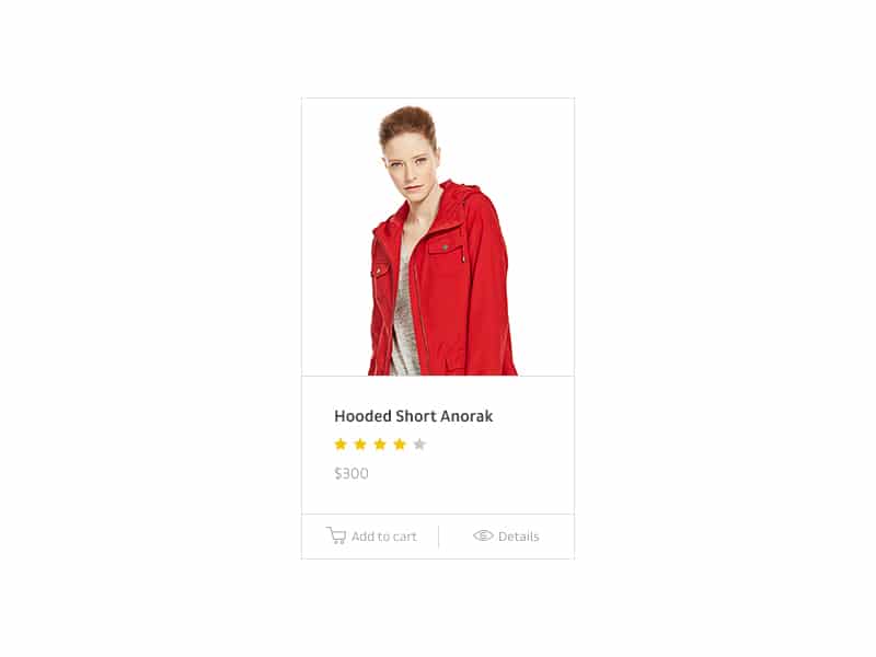 Free E-Commerce Product UI PSD